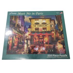 NEW "Meet me in Paris" 550 Piece Jigsaw Puzzle
